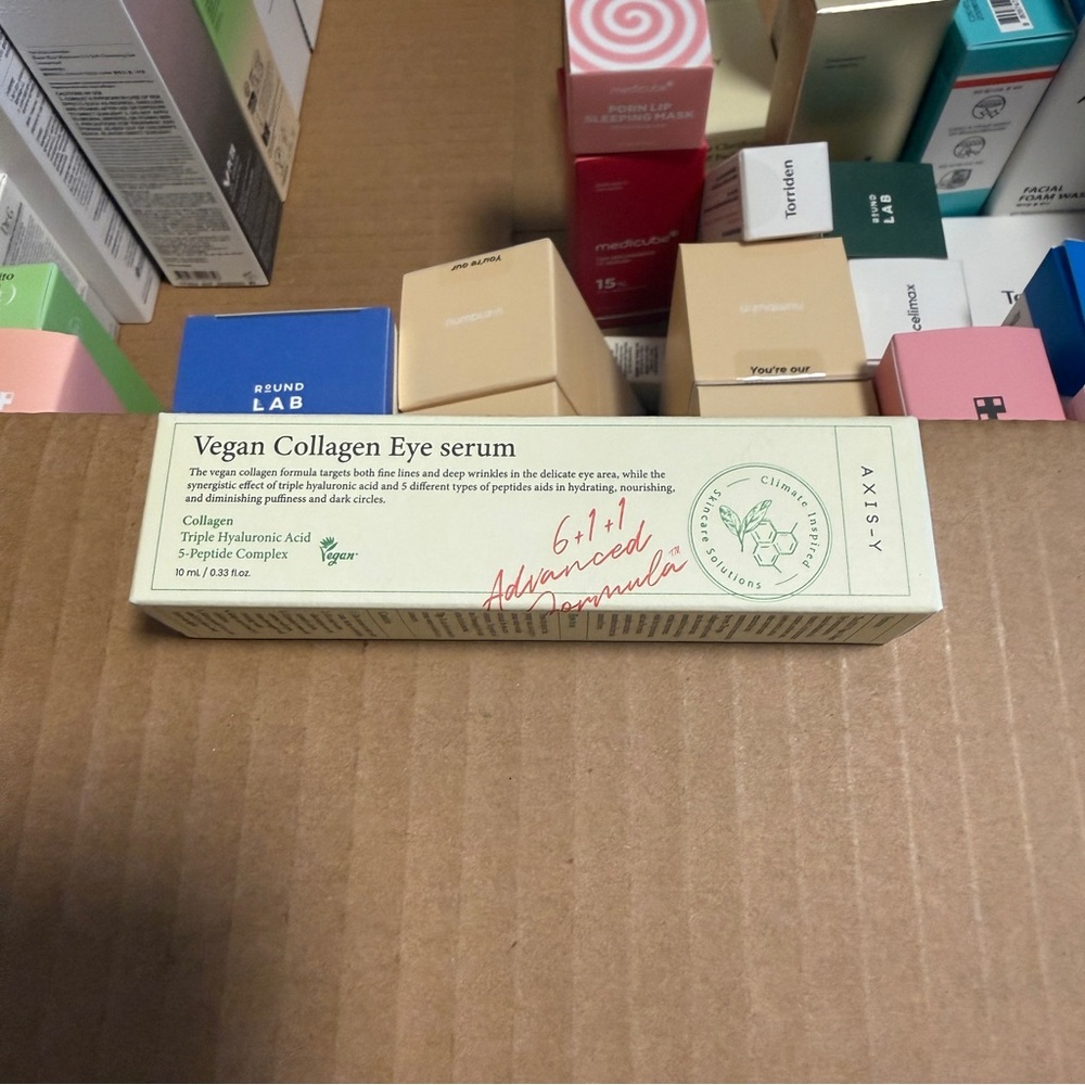 Axis-y Vegan Collagen Eye Serum 10ml / 0.33 oz K-Beauty EXP 20281020